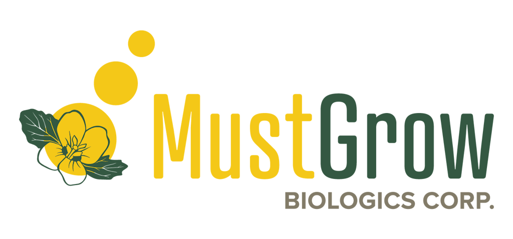 Logo for MustGrow Biologics Corp.